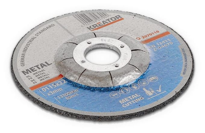 Kreator - Accessories - KRT070110 - Snijschijf metaal - Ø 115mm 3,2mm - 6 st.