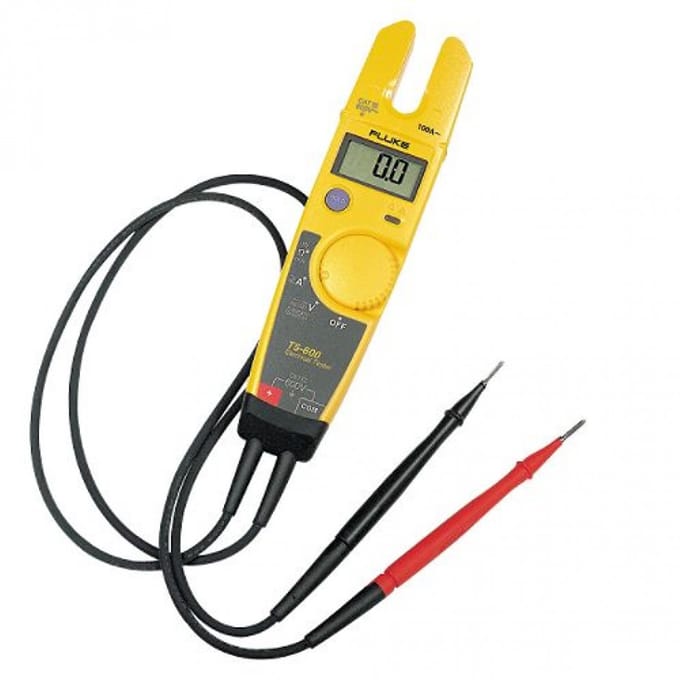 Fluke T5-600 Spannings- doorbel- en stroomtester - AC/DC 600V & AC 100A