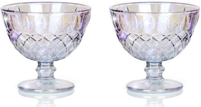 Ice cream glass 2pc
