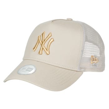 Trucker cap voor dames New York Yankees New Era 9FORTY MLB Metallic