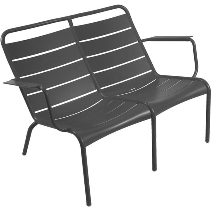 Fermob - LUXEMBOURG duofauteuil - 42 drop mat - zwart
