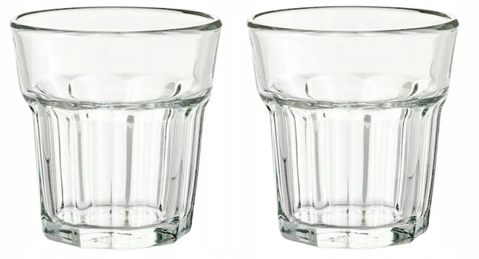 IKEA POKAL Espressoglaasjes - 100 ml - 2 stuks