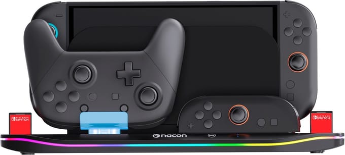 Nintendo Switch 2 - Dock'n Store Rgb-Laadstation Voor Nintendo Switch™2 Pro-Controller En 2 Joy-Con™-Controllers