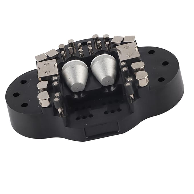 Étau de gravure de bijoux, bloc de fixation de base rotative universelle, outil de gravure gray