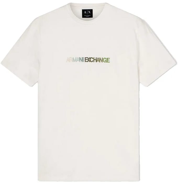 Armani Exchange Xm002785_af10358 T-shirt Met Korte Mouwen Wit 2XL Man