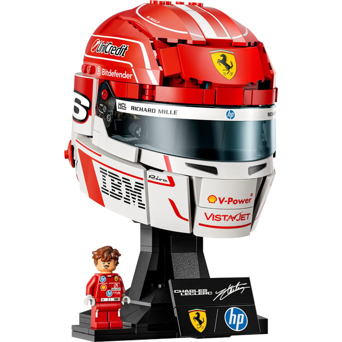 LEGO Editions Formula 1 43014 Scuderia Ferrari HP helm van Charles Leclerc