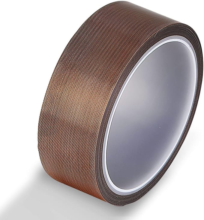 Dailygoods - Teflon Plakband voor Vacuümmachine - Hoge Temperatuur, 40 mm x 10 m