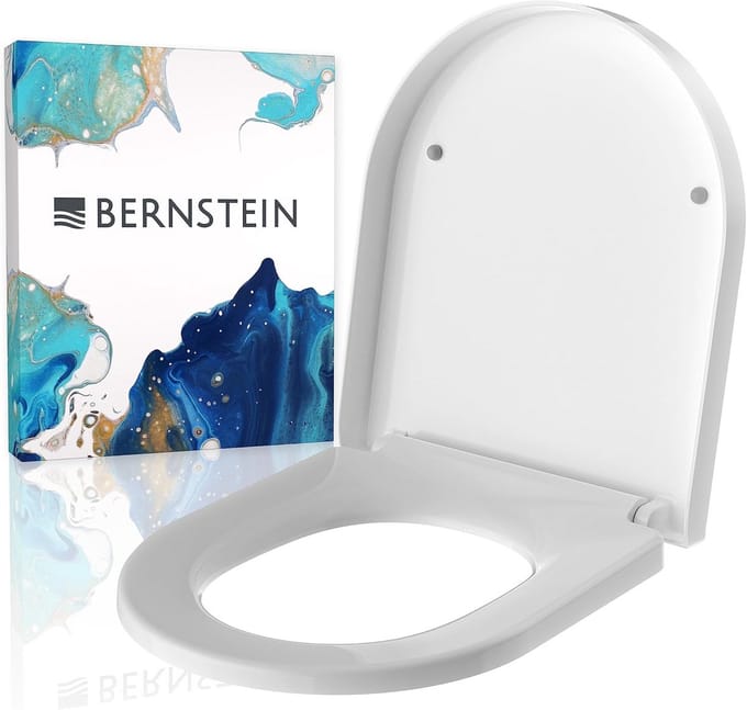 Softclose Toiletbril Vervangend Deksel Wit - Geschikt voor WC NT2038 Model