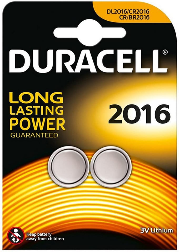 Duracell Knoopcel Lith A2 2016