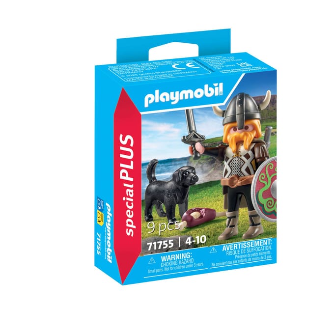 PLAYMOBIL Special Plus Viking met waakhond 71755
