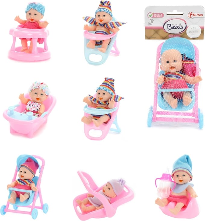 Beau Baby Mini Baby Doll Sitting 12cm