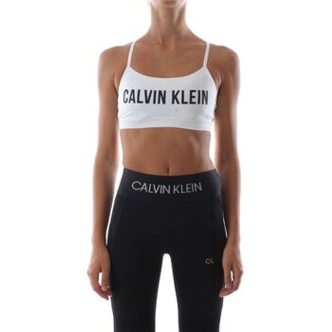 Bralette Calvin Klein Jeans 00GWF8K147 ADJUSTABLE TOP-100 BRIGHT WHITE