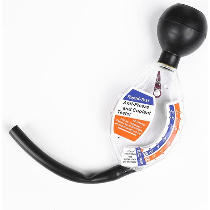 Densitomètre Portable à cadran antigel, densimètre Celsius/Fahrenheit, calibrage du liquide de refroidissement du radiateur de voiture multicolore