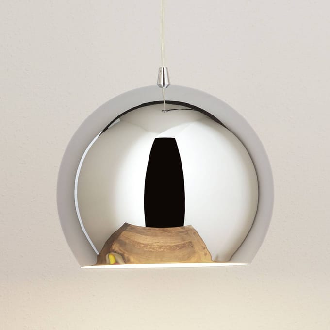 Aluminor Hanglamp Bulle, chroom