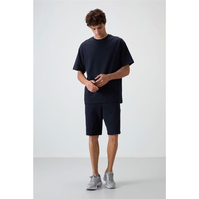 Oversized T-shirt en Shortset