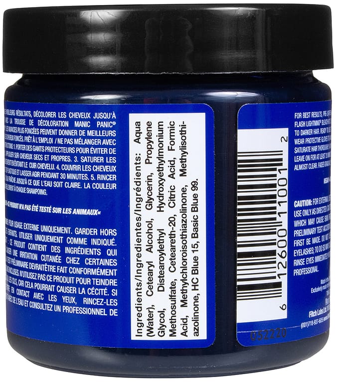 Manic Panic High Voltage Classic Na middernacht Haarkleuring Unisex 118 ml