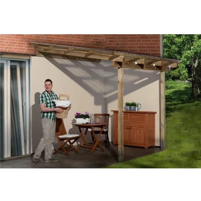 Weka Terrasoverkapping 671 Gr.1 199x231