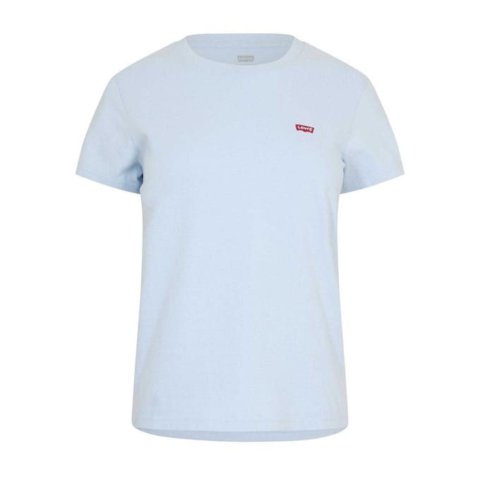Levis Dames/Dames Batwing Logo T-Shirt (Skyway)