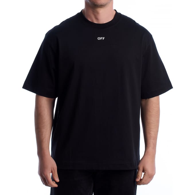 Heren Korte Mouwen T-Shirt Scribble Diags 44MAA120G5J00E1001
