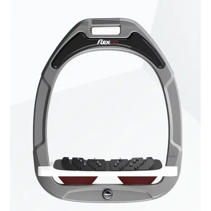 Ultra Grip Aluminium/ Wit/ Bordeaux steunen Flex-On Green Composite