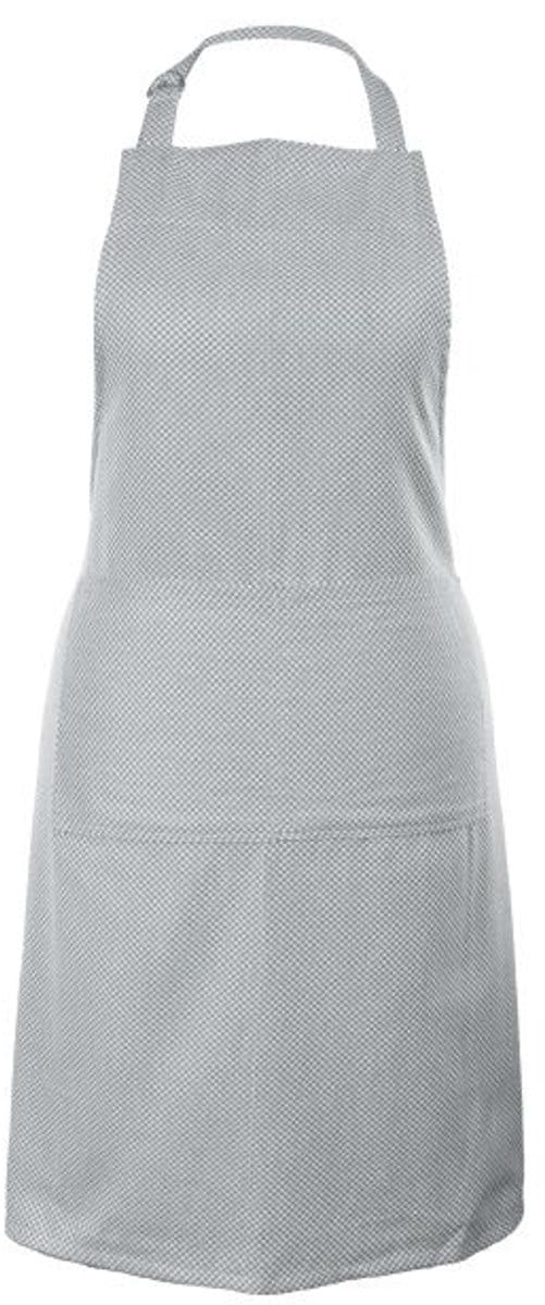 Tiseco - Schort DOBBY - geruit - 74x85 cm, blauw