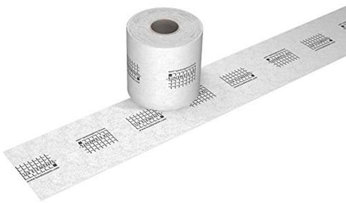 Droog Afdichtingstape 10 m - Scheurbestendig en Dun voor Wand- en Vloeraansluitingen