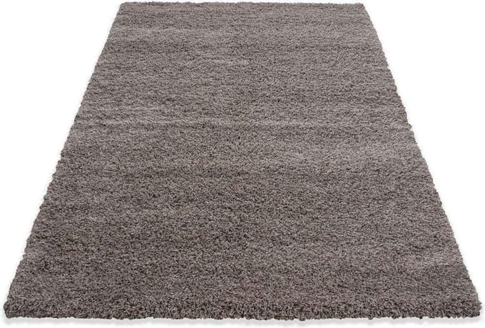 Hoogpolig vloerkleed Life - beige - 100x200 cm