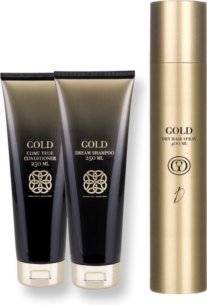 DRY HAIR SPRAY 400 ml & DREAM SHAMPOO 250 ml & COME TRUE CONDITIONER 250 ml