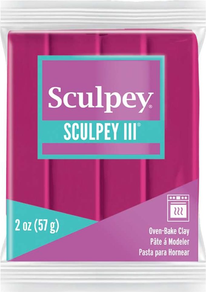Klei III berry - 57 gr - Sculpey