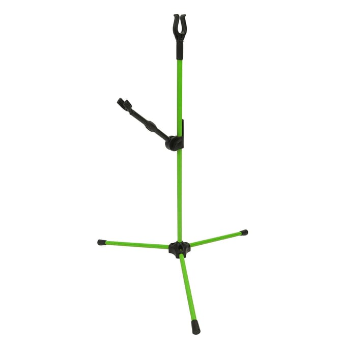Boogschieten Recurve Boog Standaard Houder Verstelbare Glasvezel Boogschieten Boog Standaard voor Recurve Bogen Compound Bogen Longbow Groen groen