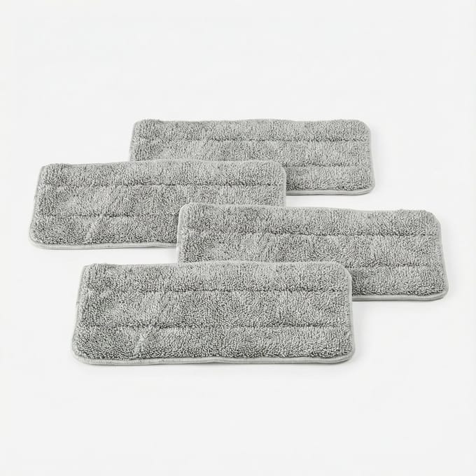 Microvezel Pads Carewat M7 - Dweilen - 4 Stuks - Stoomcleaner - Stoomdoek - Microvezeldoek - Navulling