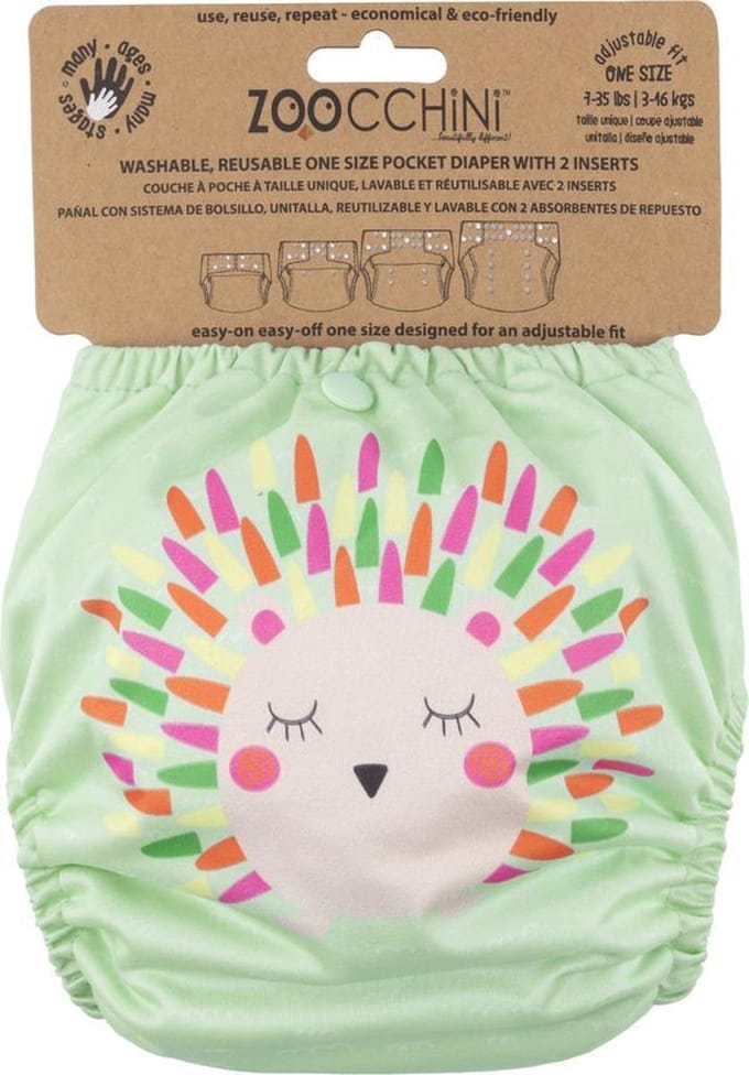 Zoocchini herbruikbare luier - Harriet the Hedgehog