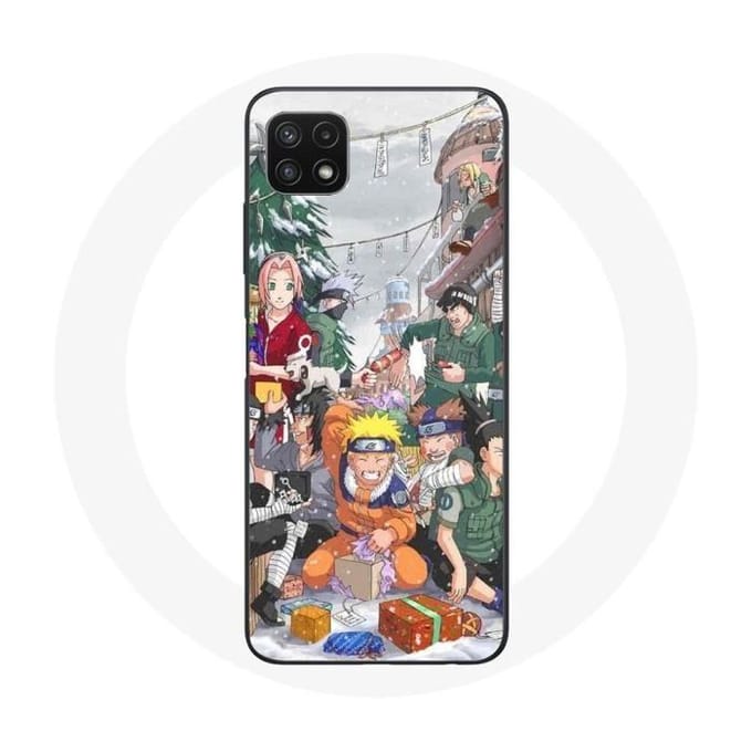 Coque pour Samsung Galaxy A22 5G Naruto Christmas Day Anime Manga