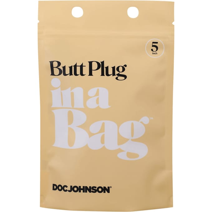 Doc Johnson - Buttplug Large - Zwart