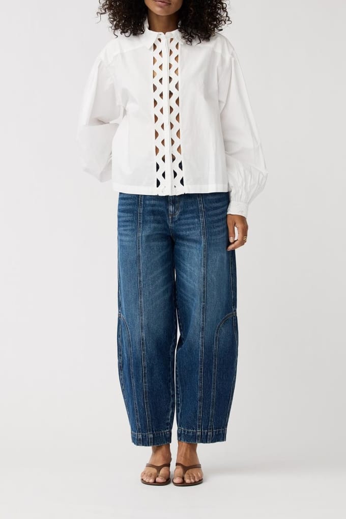Alchemist Blouse Eva Very White Taglia: 36 | Maglie a manica lunga Outlet | Donna | Bianco