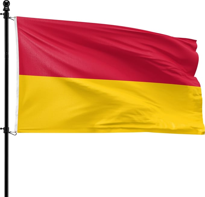 VlagDirect - Culemborg vlag - Gemeente Culemborg vlag - 90 x 150 cm.