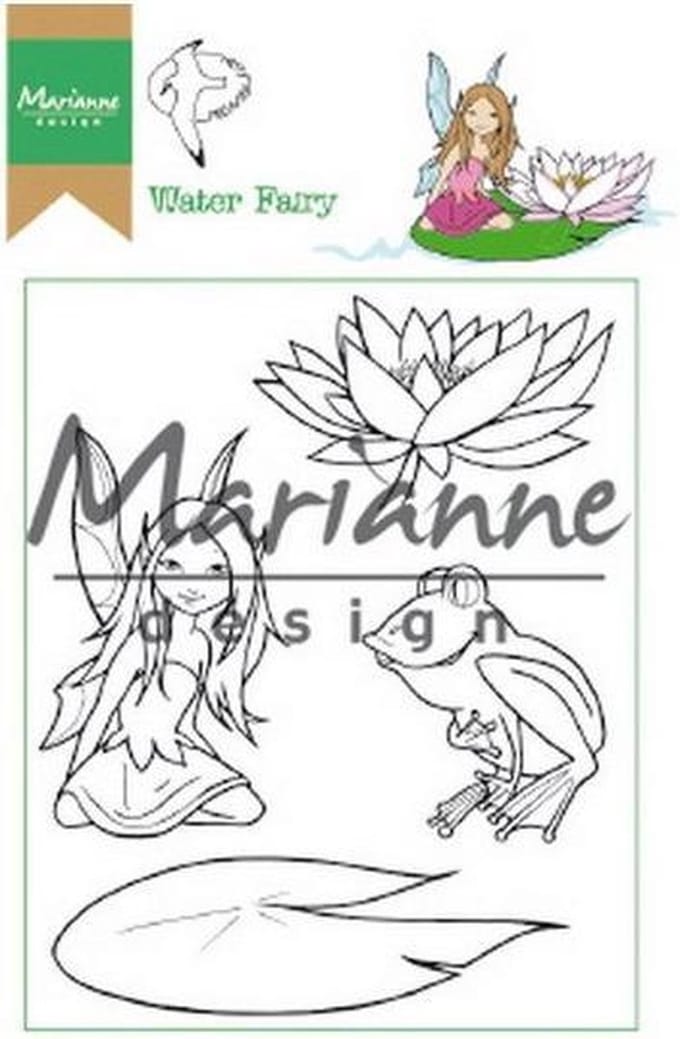 Marianne Design Clear stamps - Hetty's Water fee