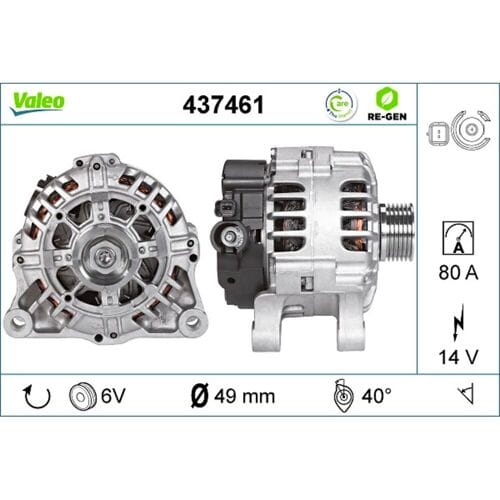 Driefasige generator VALEO RE-GEN - AT VALEO 437461