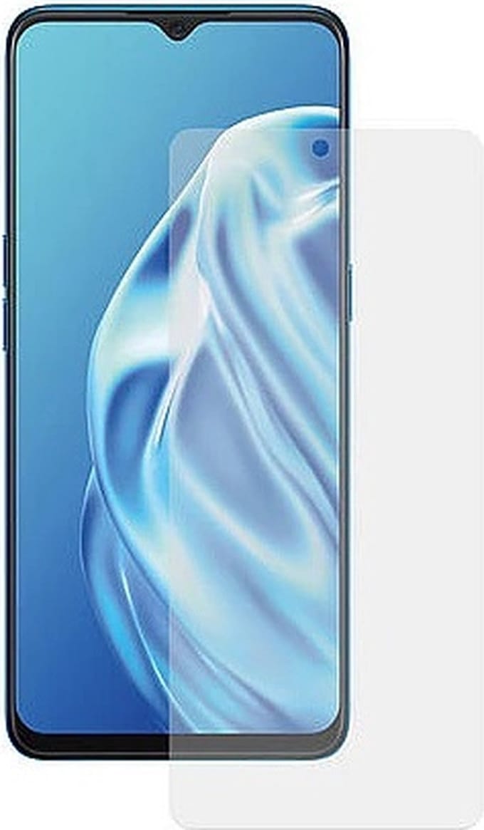 LuxeBass Screenprotector geschikt voor Oppo A91 - glas scherm - bescherming