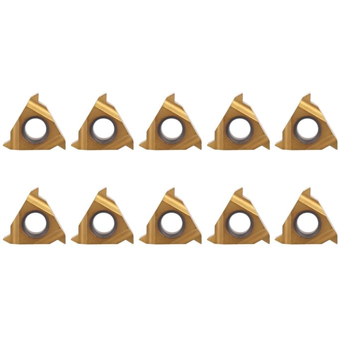 10pcs 11ER A60 14  Insert de Lame en Carbure Coupeur de Tour CNC Outil de Tournage