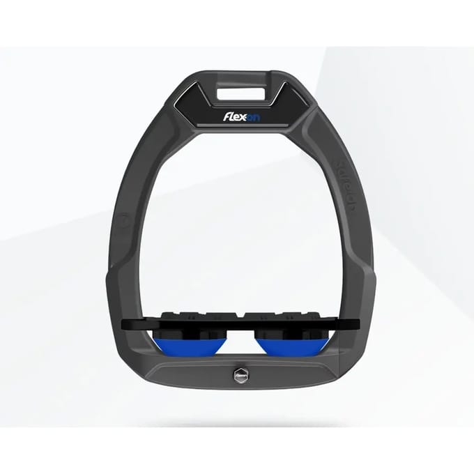 Plat Grip Veiligheidsbeugels Anthraciet/Zwart/Blauw Flex-On Safe-On