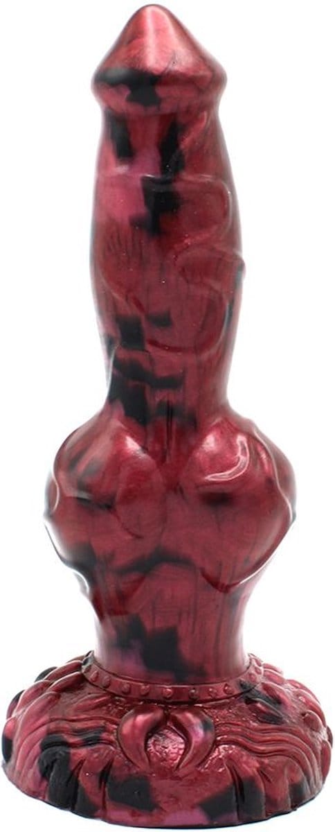 Kiotos Monstar - Dildo Beast 65 Hector de Herder - Zwart/Rood