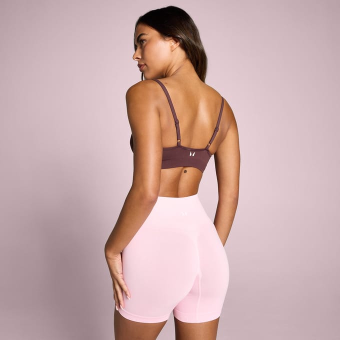 MP Dames Tempo Naadloze Ruched Front Sport-BH - Fudge - XL