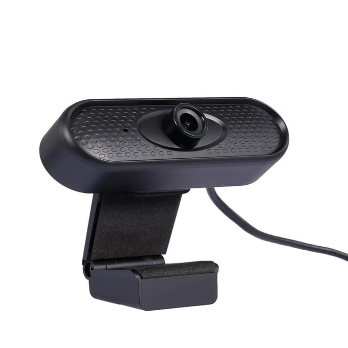 1080P Webcamera Handmatige focus USB-webcam Computercamera Ingebouwde microfoon Camera zonder aandrijving voor zwart