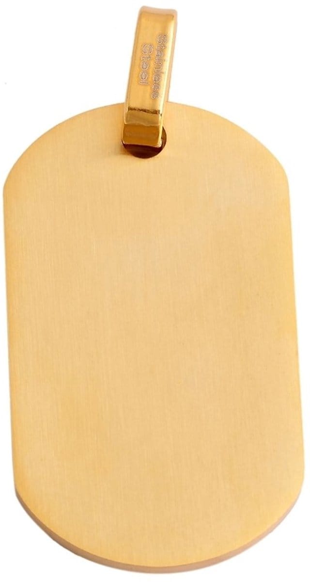 AKZENT Akzent unisex hanger van Edelstahl, geschikt voor gravure