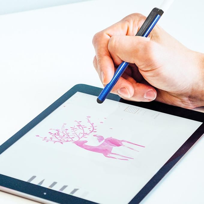 FONKEN stylet universel écran tactile dessin stylo tactile pour tablette Android iPad iPhone crayon 10pcs Stylus Pen multicolore