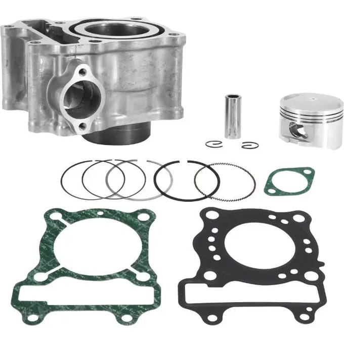 Cilinder-zuigerset Ø52.4mm P2R voor scooter Honda 125 Fes Pantheon pen Ø14mm