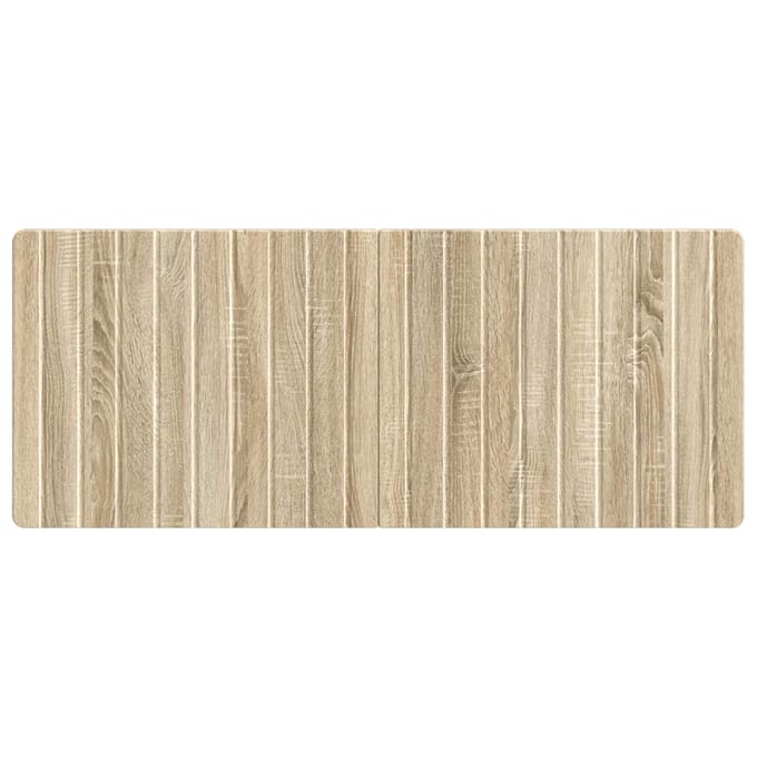 vidaXL - Wandgemonteerd - Hoofdbord - ZWOLLE - Sonoma - Eiken - Bewerkt - hout