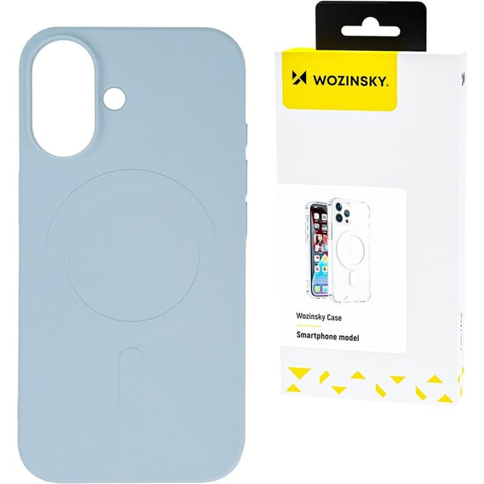 Wozinsky Silicone Magnetic Case Magsafe for Samsung Galaxy S25 Ultra - Blue