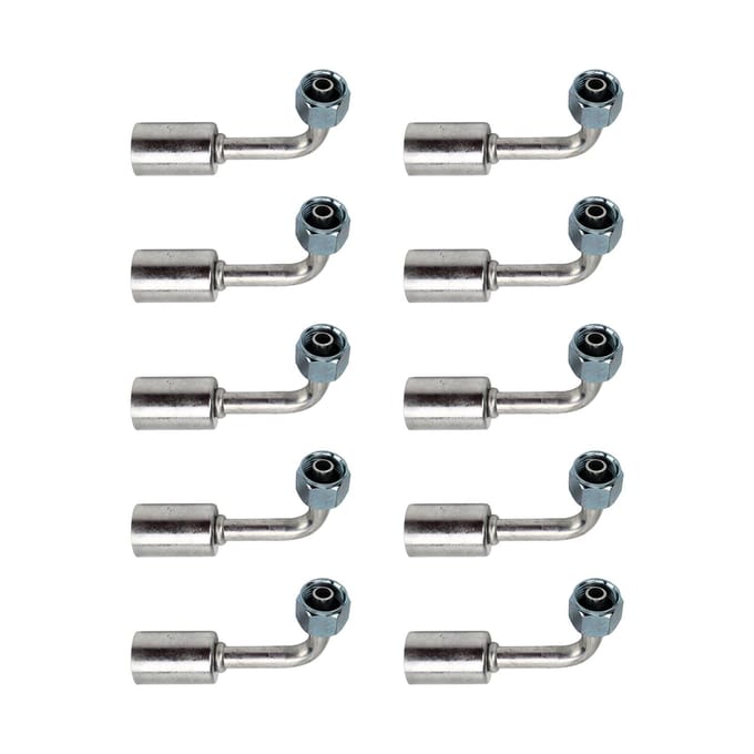 10 Stuks 38in Airconditioning 90 Graden Beadlock Aluminium AC Splicer Slangkoppelingen Adapter